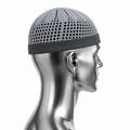 EGYPTIAN KUFI GRAY PRAYER HAT