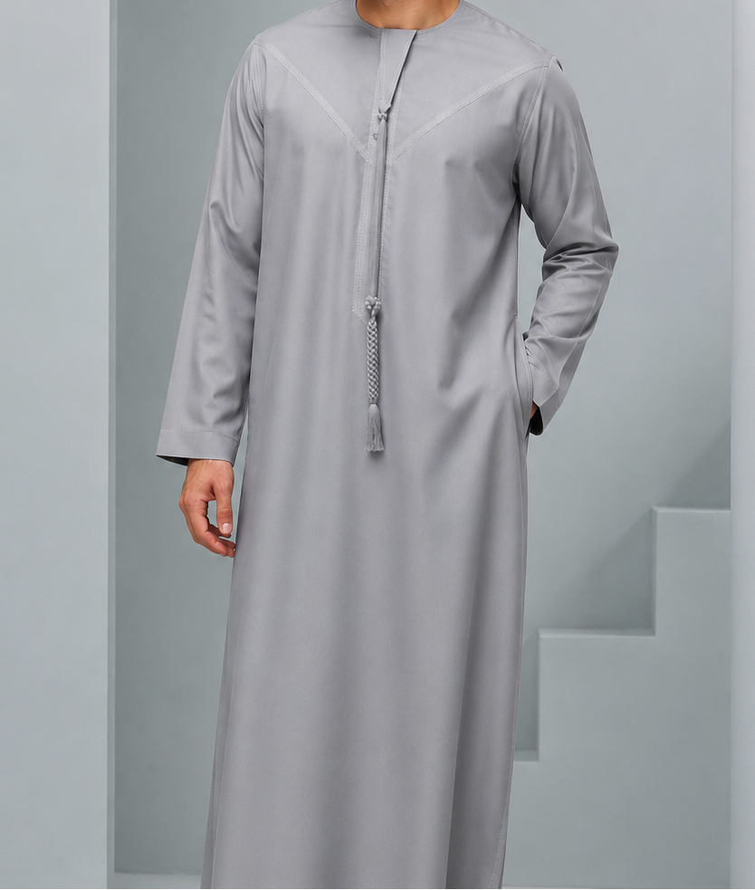 PREMIUM GRAY EMIRATI THOBE